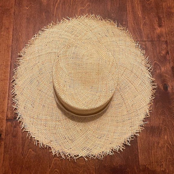 Lack of Color Aruba Fray Boater Hat - Size: L / Large / LG (59 CM) - Picture 5 of 8